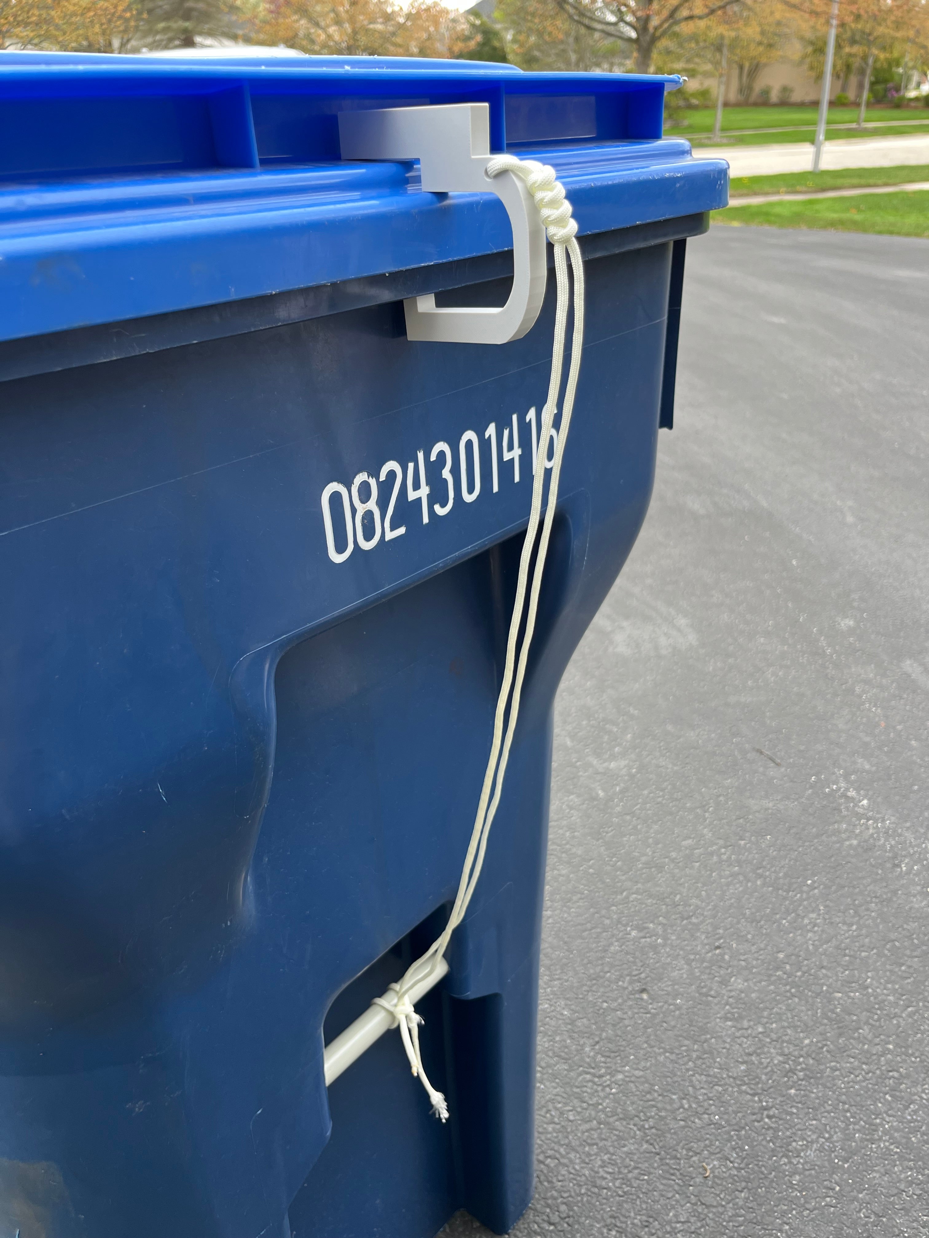 3 Pack With Rope Attachment - Compost, Garbage and Recycling