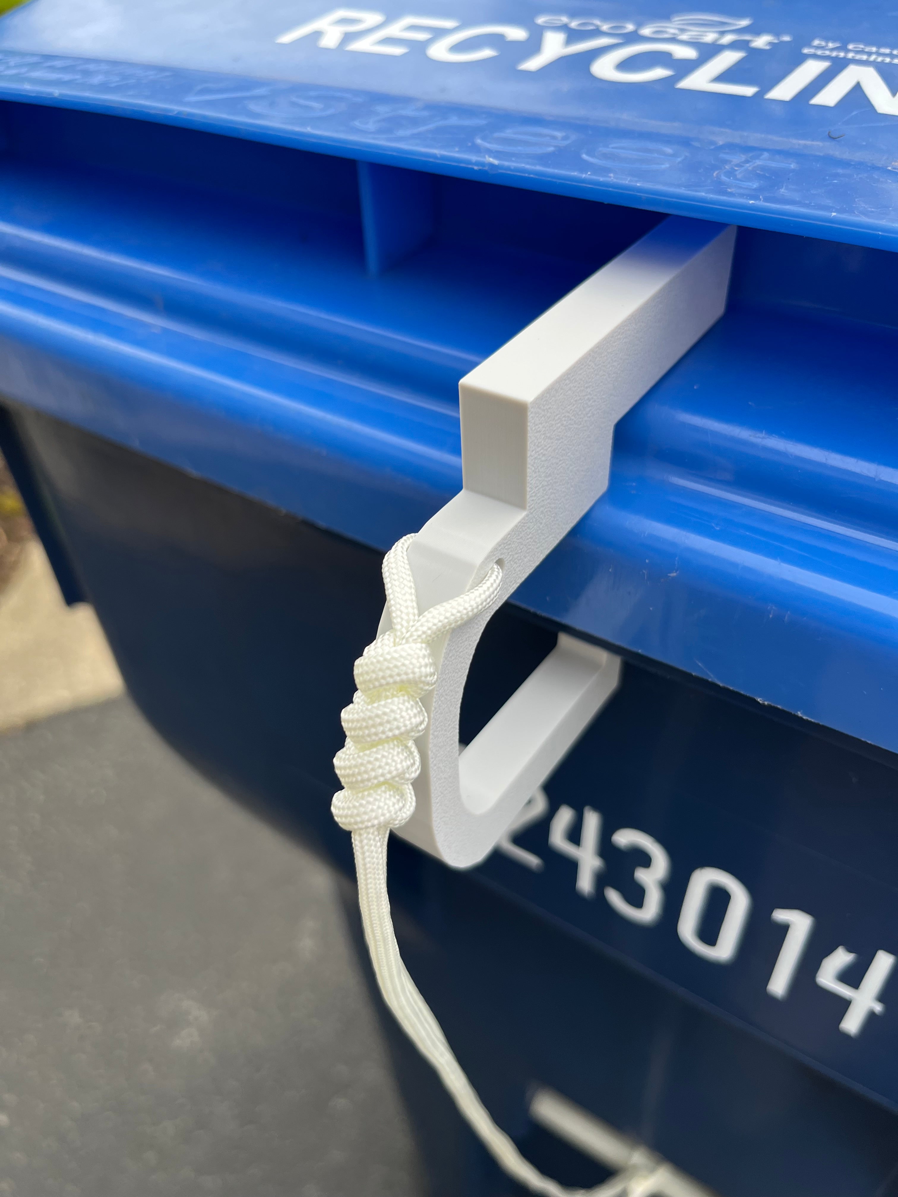 3 Pack With Rope Attachment - Compost, Garbage and Recycling